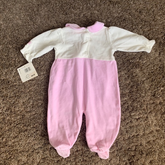 Little Impressions Little Bo Peep Footed Romper Sleeper Outfit 0-3m Vtg. 90s Y2K - Picture 5 of 11